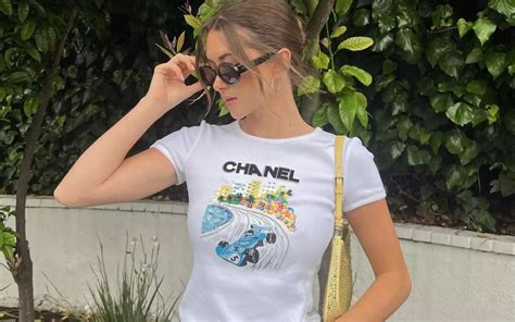 chanel formula 1 t shirt|chanel race car shirt.